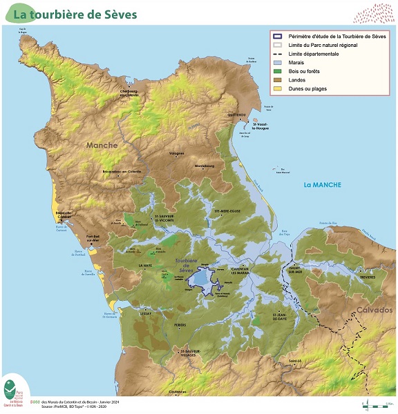 Carte Torubières de Sèves